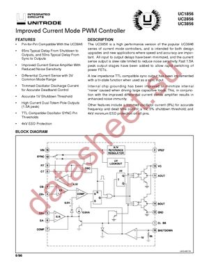 UC2856DW datasheet  